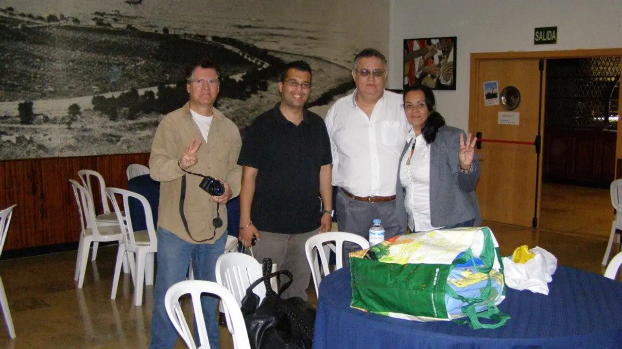 Andrés Santana en la Cumbre