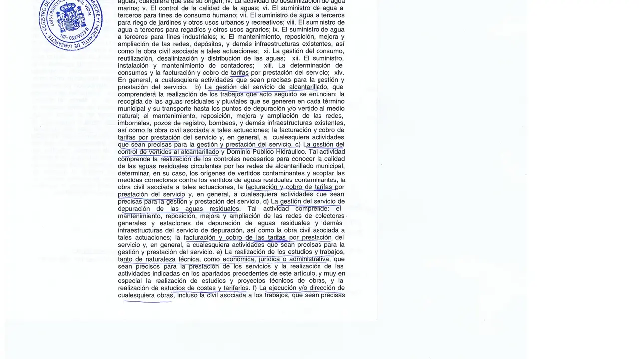 registro merc. Canal Gestión Lanzarote pag.1