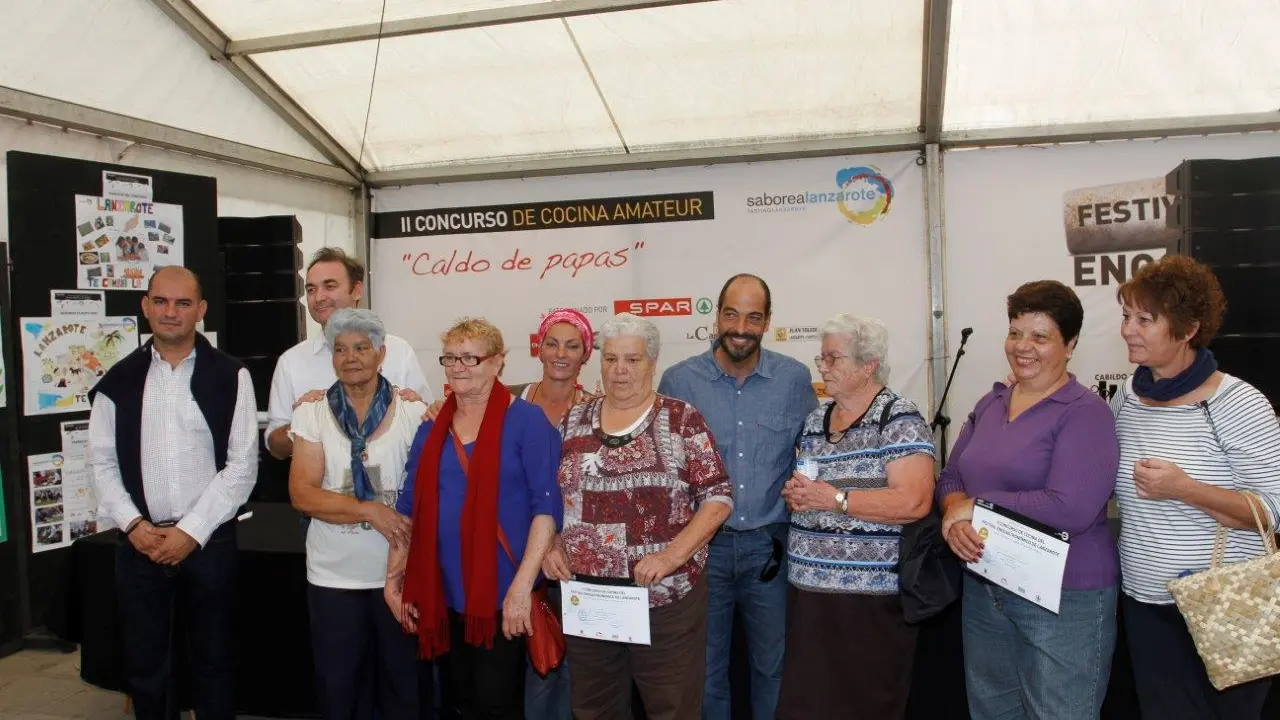 Participantes en el Festival Enogastronómico