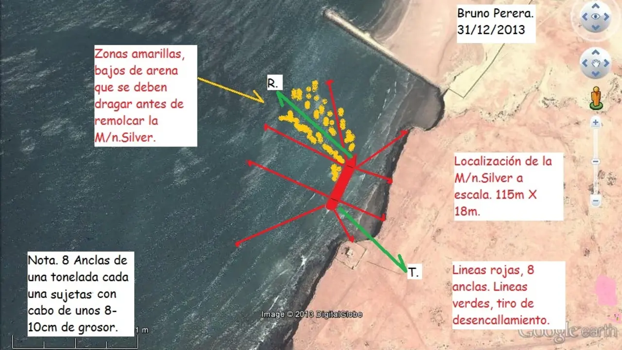 Localizaci&oacute;n del Mn. Silver