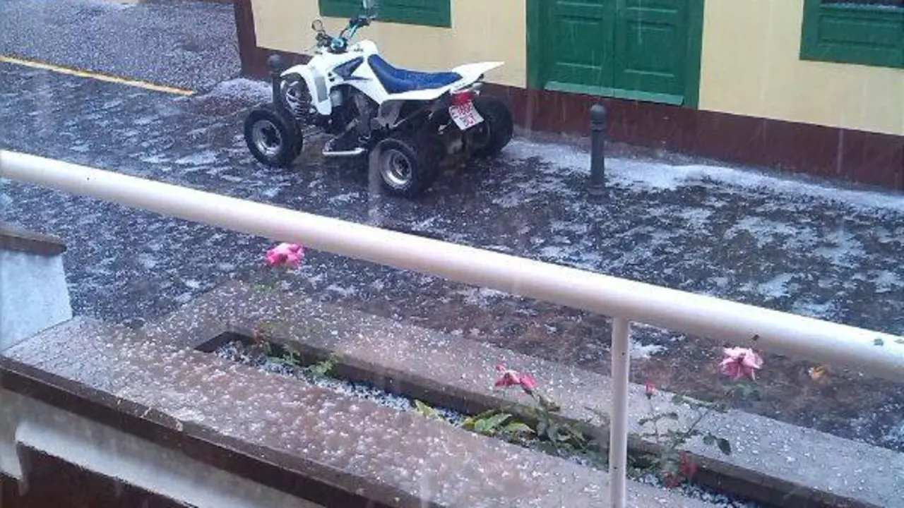 Nieve en La Palma