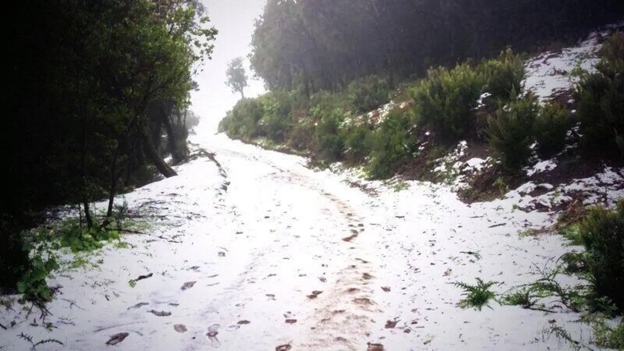 Nieve en La Gomera