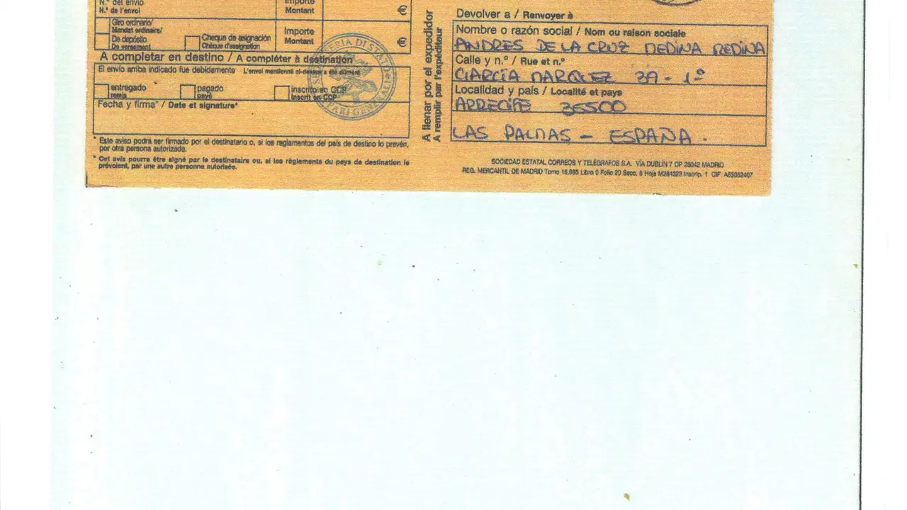 Carta al Papa