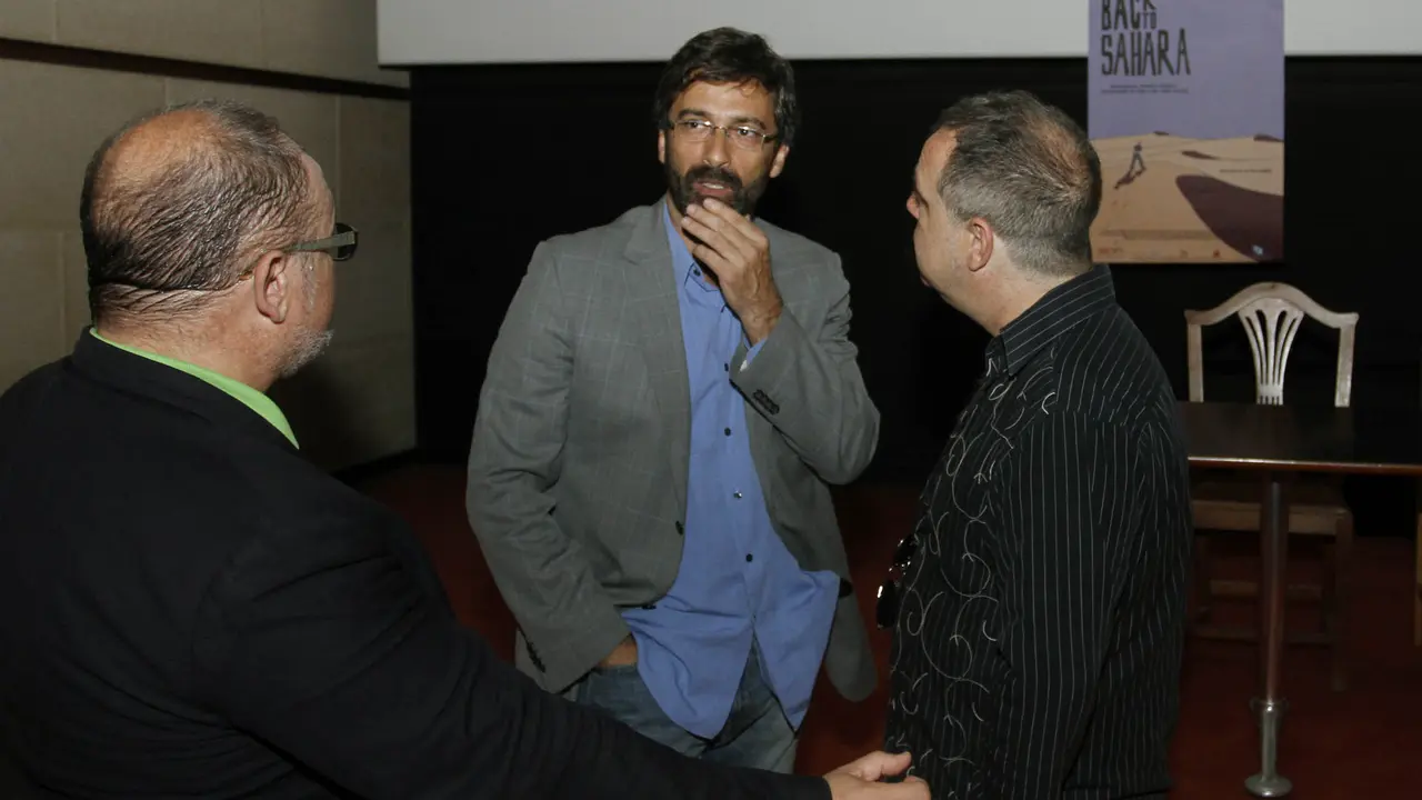 Autoridades en la presentación "Back to Sahara"