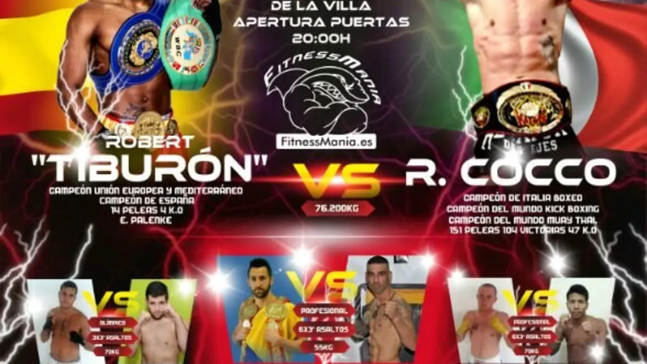 Cartel Campeonato de Europa de Boxeo