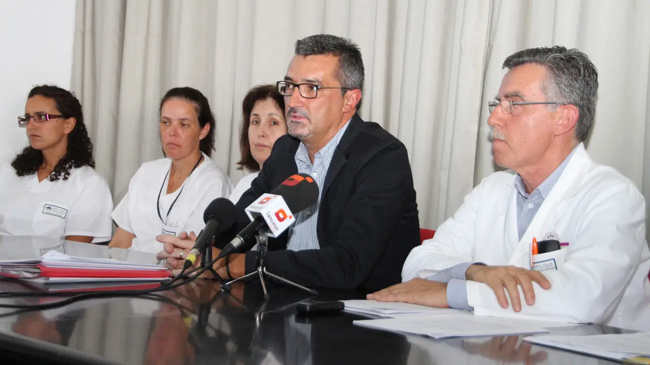Rueda de Prensa sobre la incorporación del Hospital Insular al SCS