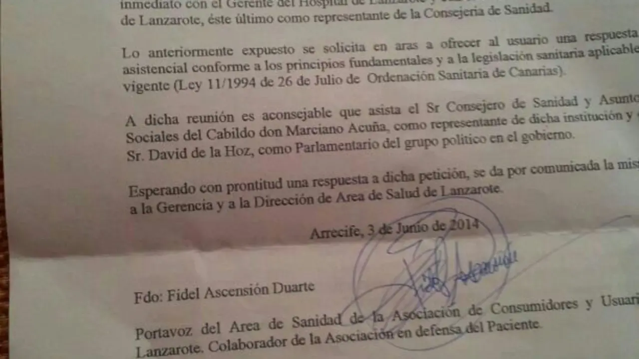 Escrito de Aculanza