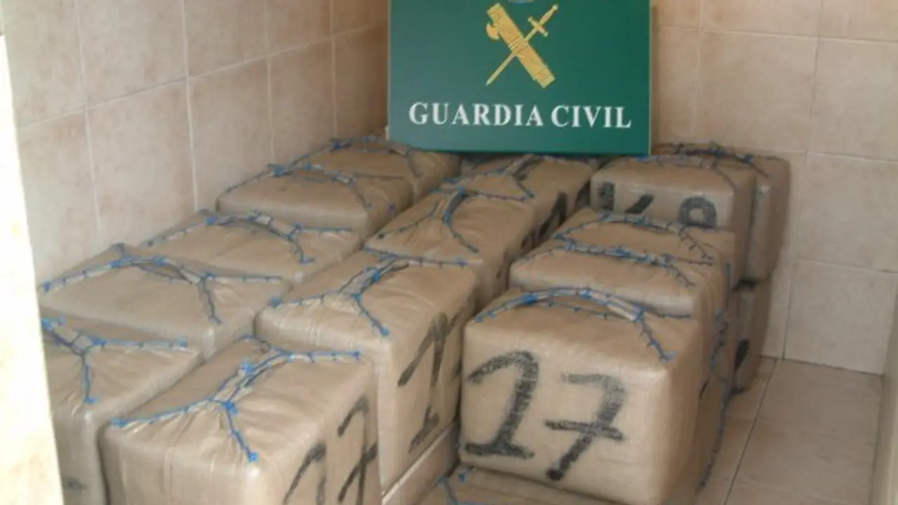 Alijo de droga interceptado en La Garita