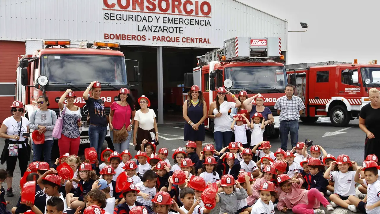 2.100 escolares visitaron el Parque de Bomberos