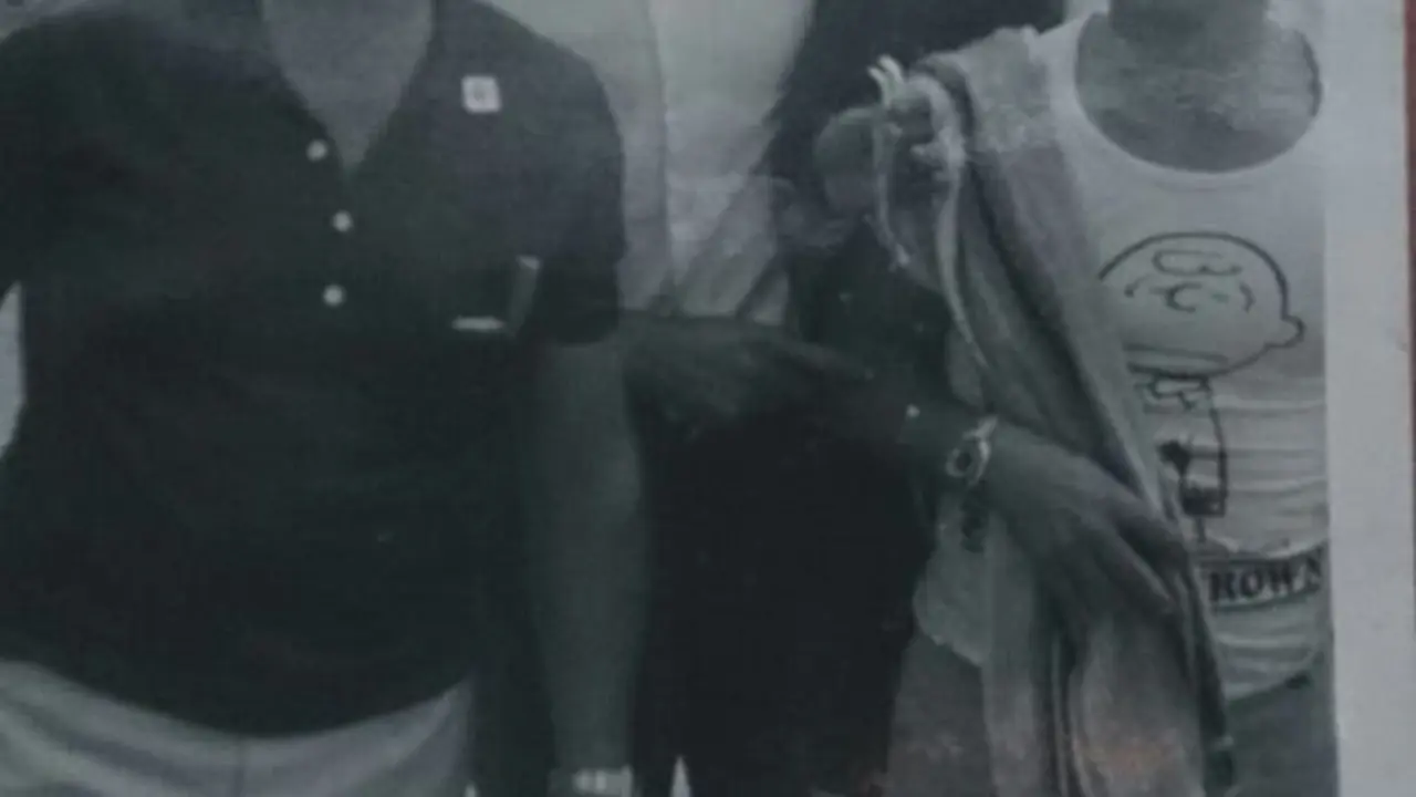 Un jovencito José Díaz con Alfredo Di Stefano