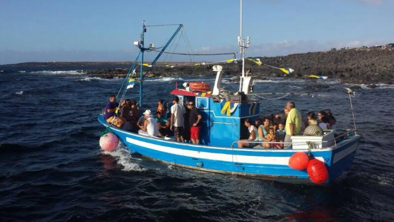 Procesi&oacute;n del Carmen en La Santa2