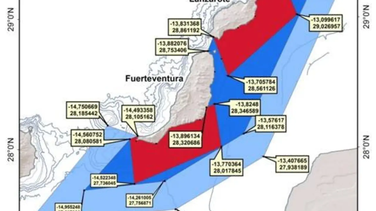 Identificación de áreas críticas para cetáceos de hábitos profundos en aguas territoriales al este de Lanzarote y Fuerteventura