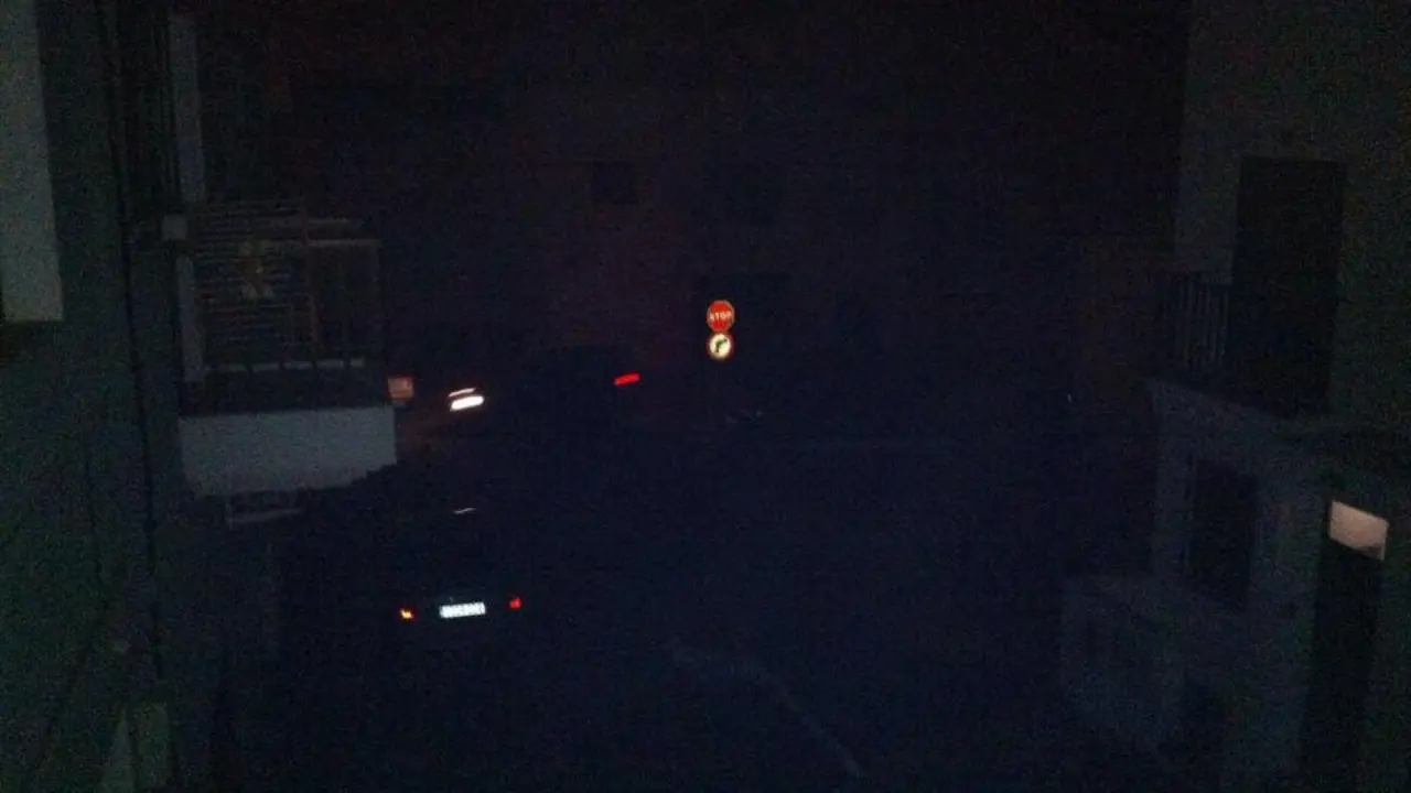 Argana Alta se quedó sin luz