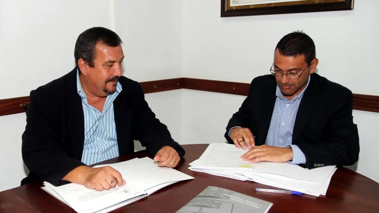 Oswaldo Betancort con Miguel A. 1