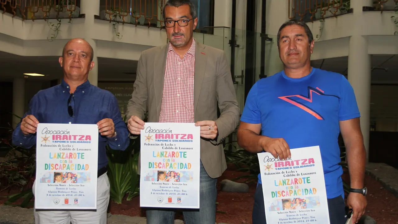 Presentación de la Luchada benéfica