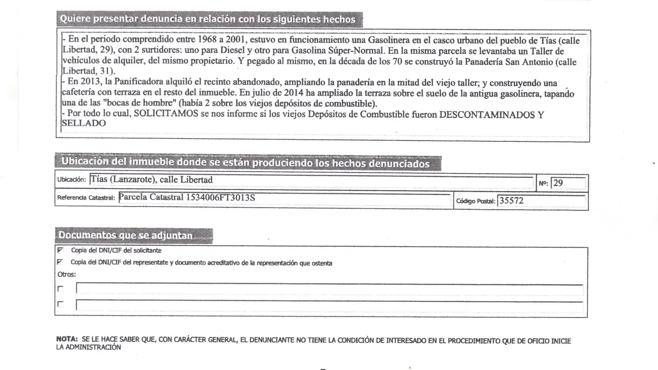 Denuncia APMUN3