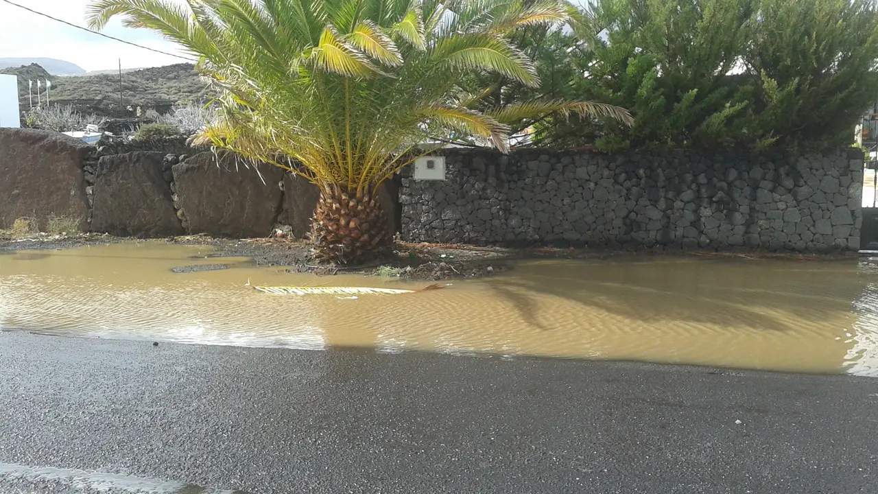 Lluvias en Haría