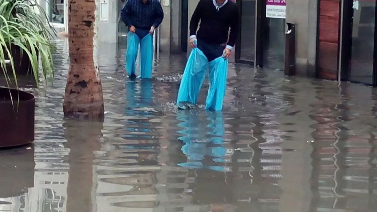 Arrecife bajo el agua