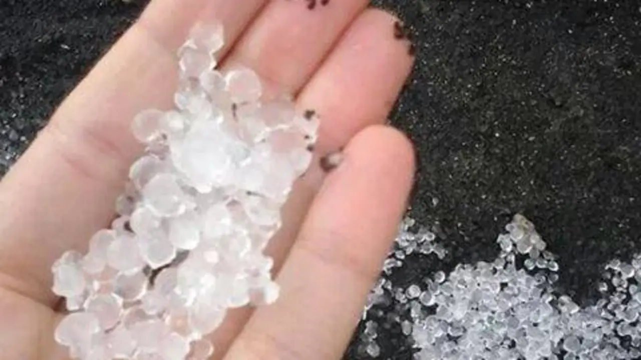 Granizo en Lanzarote 2