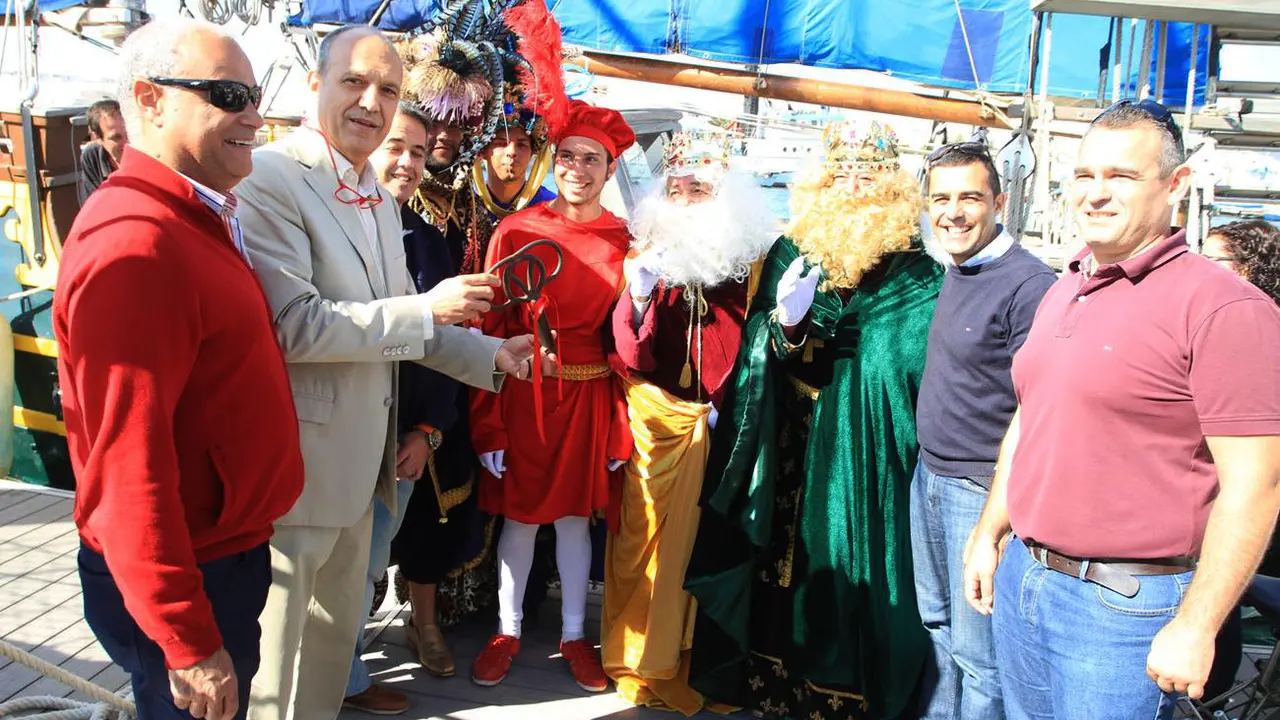 Recibimiento a los Reyes Magos