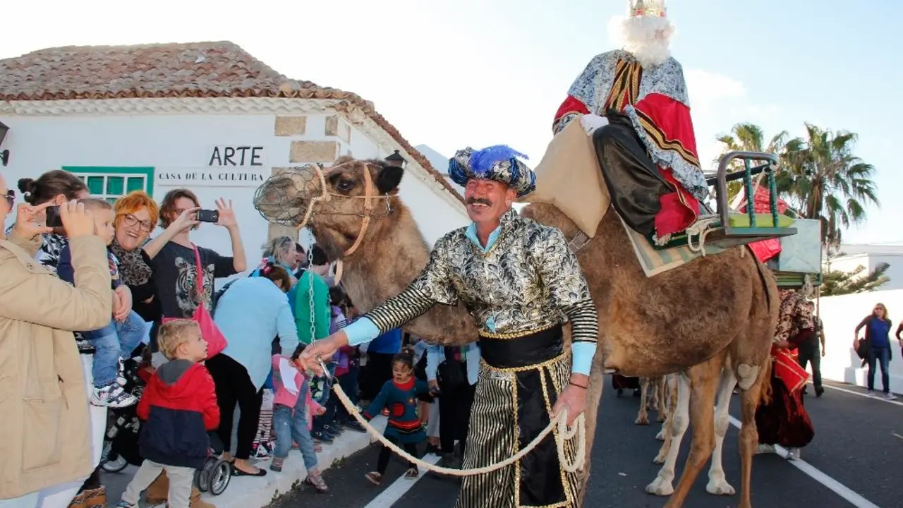Los Reyes Magos en Yaiza