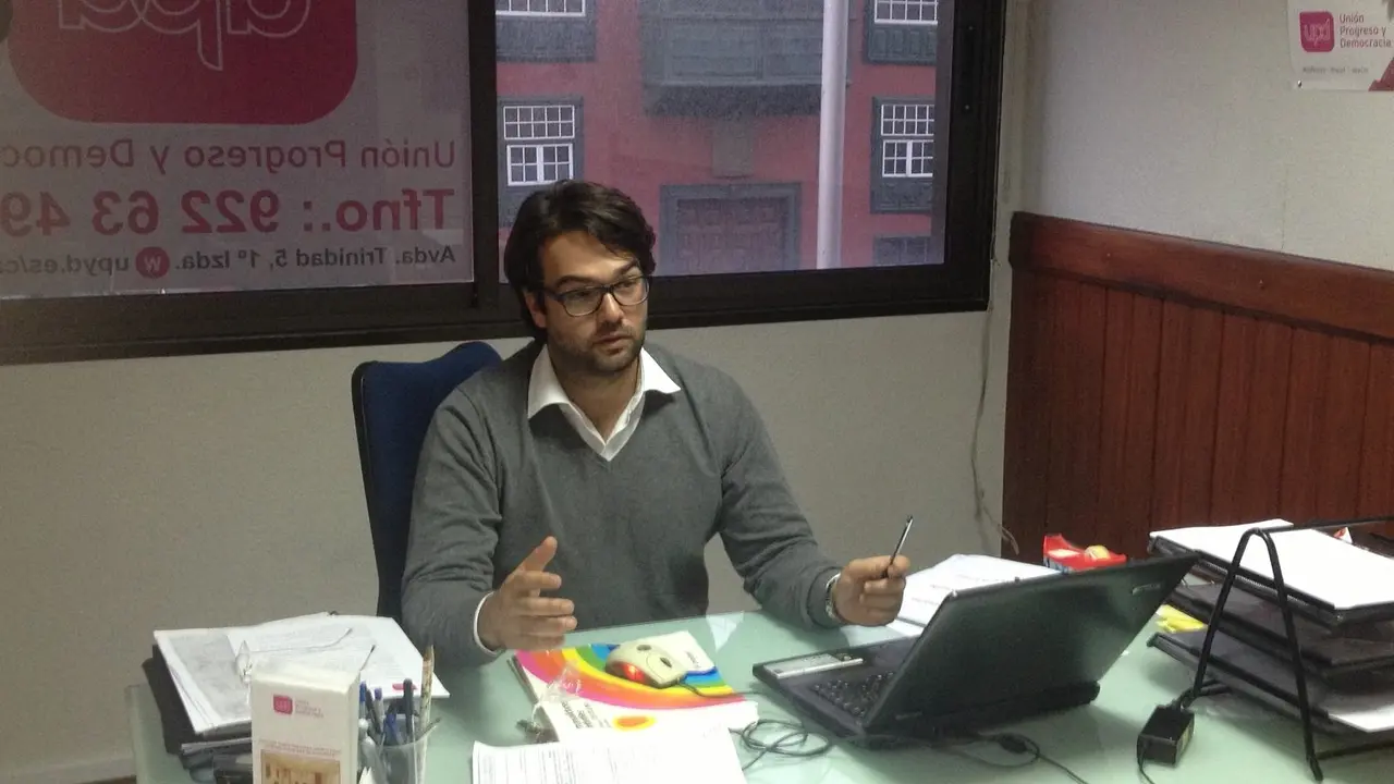 Gustavo González candidato de UPyD a la Presidencia del Gobierno de Canarias