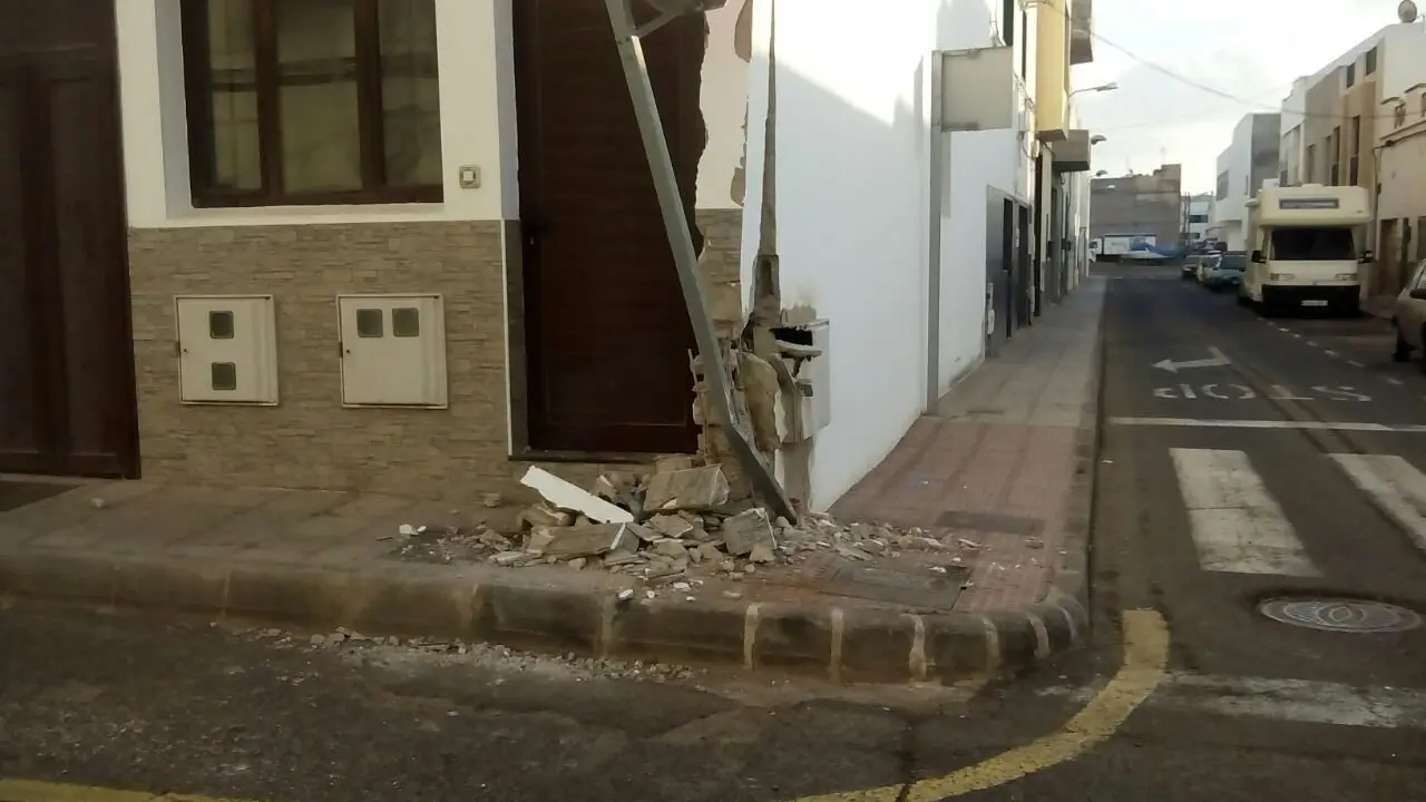 Lugar del accidente