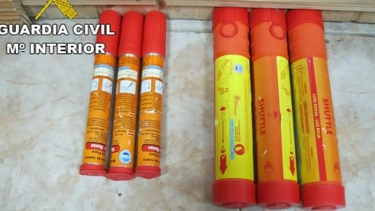 Bengalas halladas en Muñique
