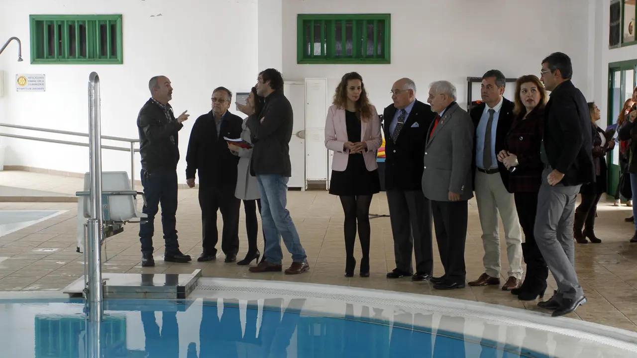 Piscina terapéutica de ADISLAN