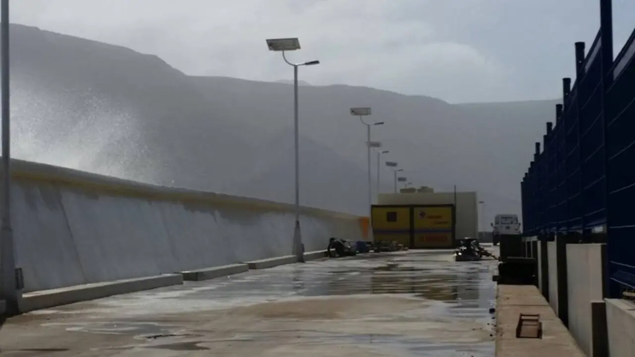 Temporal en La Graciosa