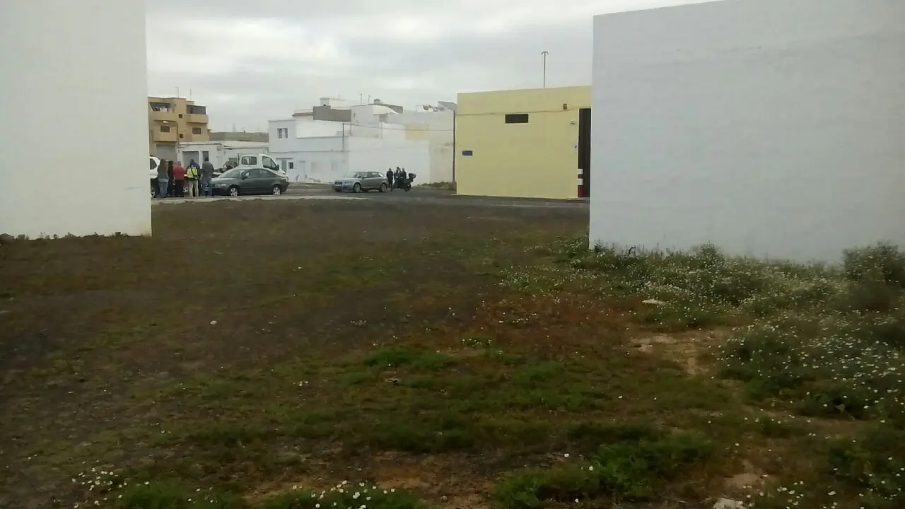 Policía Judicial en la zona del suceso