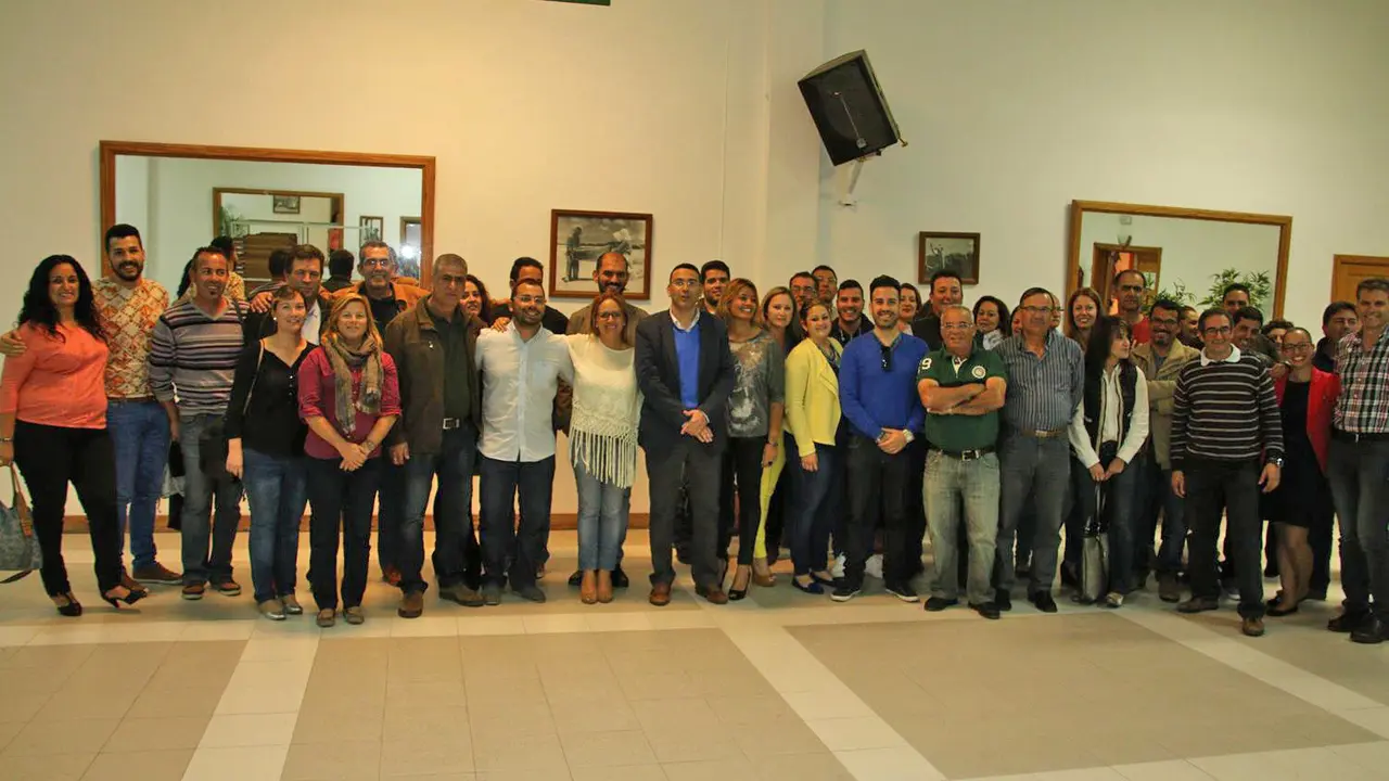 Asamblea de Coalición Canaria en Teguise