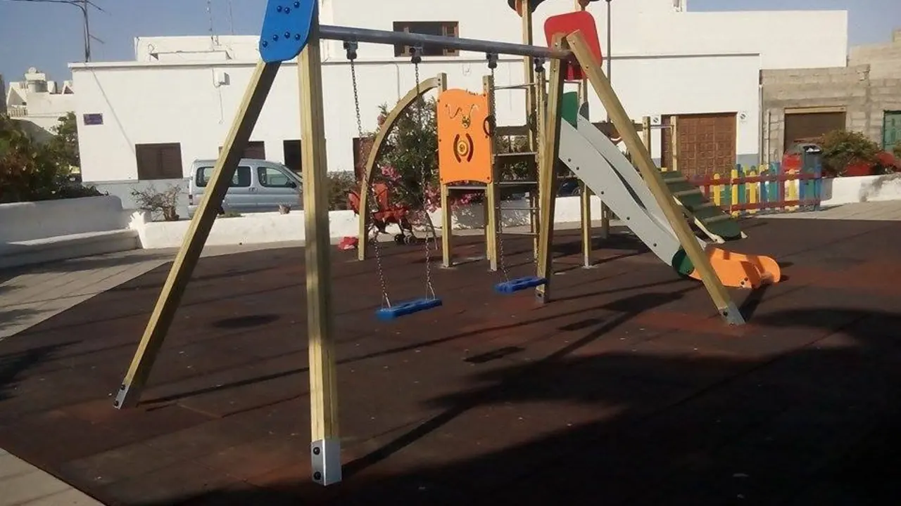 Ya repararon el Parque de Argana Baja