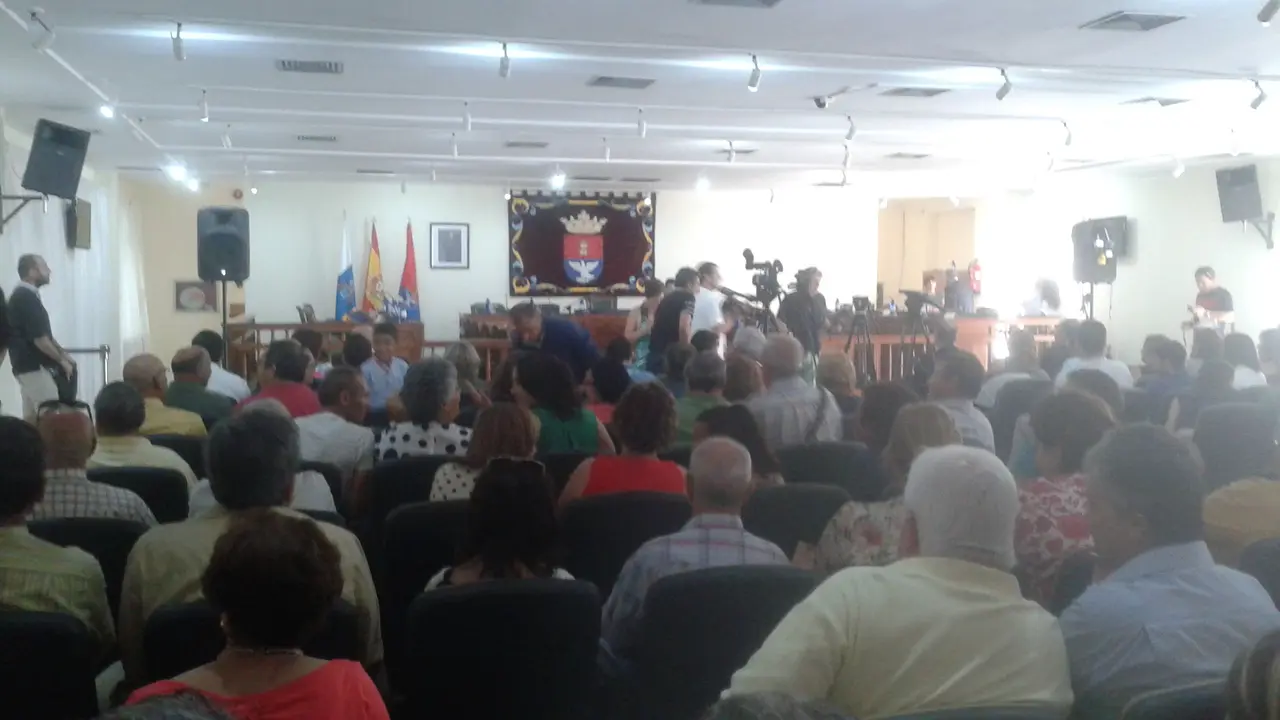 Pleno de constituci&oacute;n del ayuntamiento de Arrecife