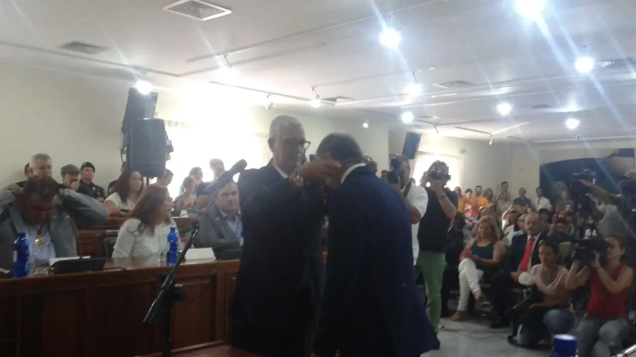 Toma de posesión de Andrés Medina como concejal