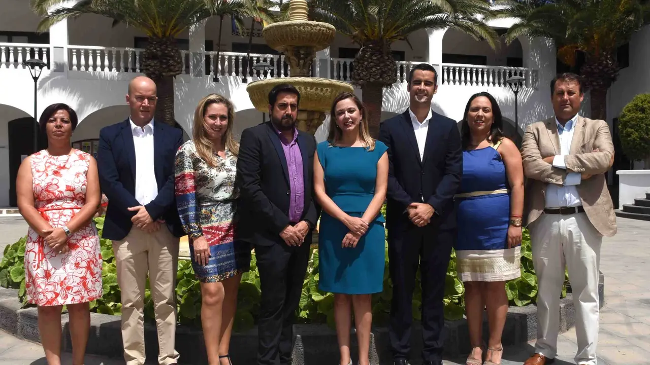 foto equipo de gobierno San Bartolomé 2015