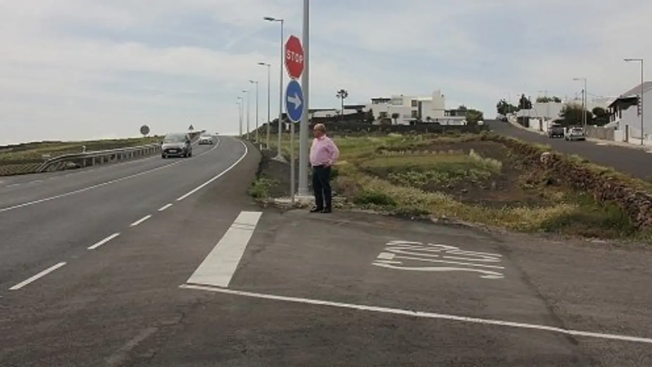 Carretera de Mácher con Pancho