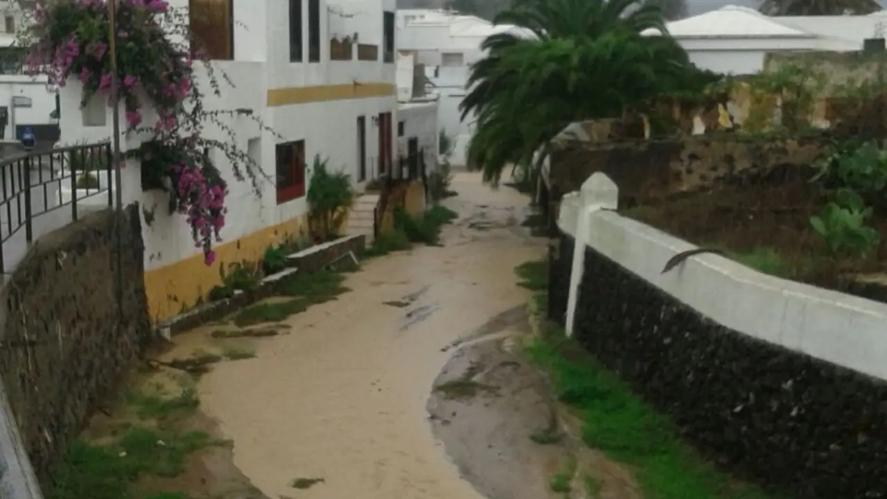 Corre el Barranco de Haría