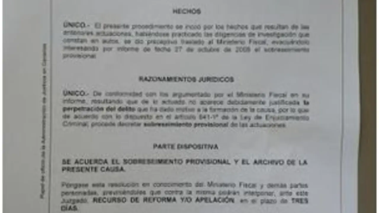 Sentencia de Podemos