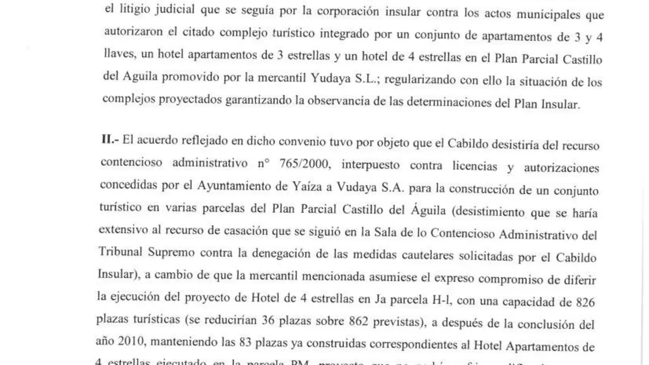 Informe del Cabildo