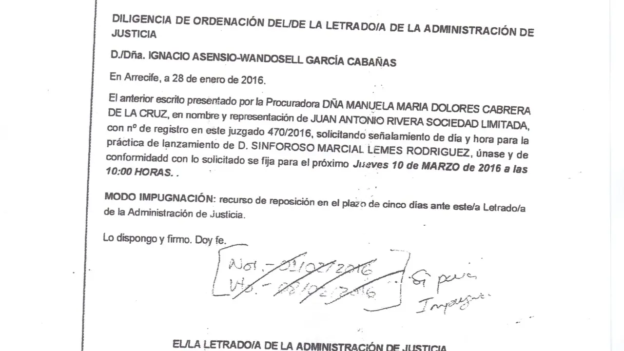 Nueva orden de desahucio de los ancianos de Argana