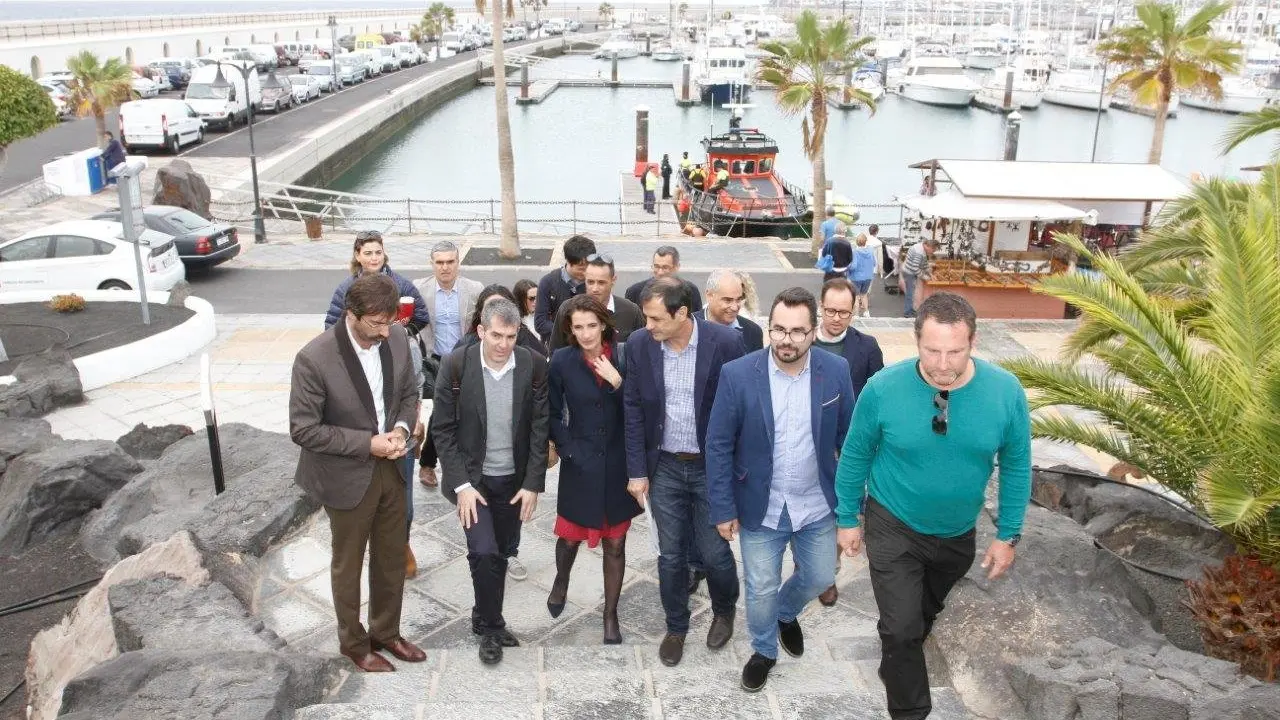 Llegada al Museo Submarino