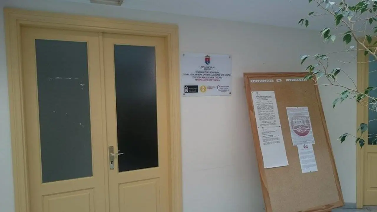 Oficina de Vivienda cerrada