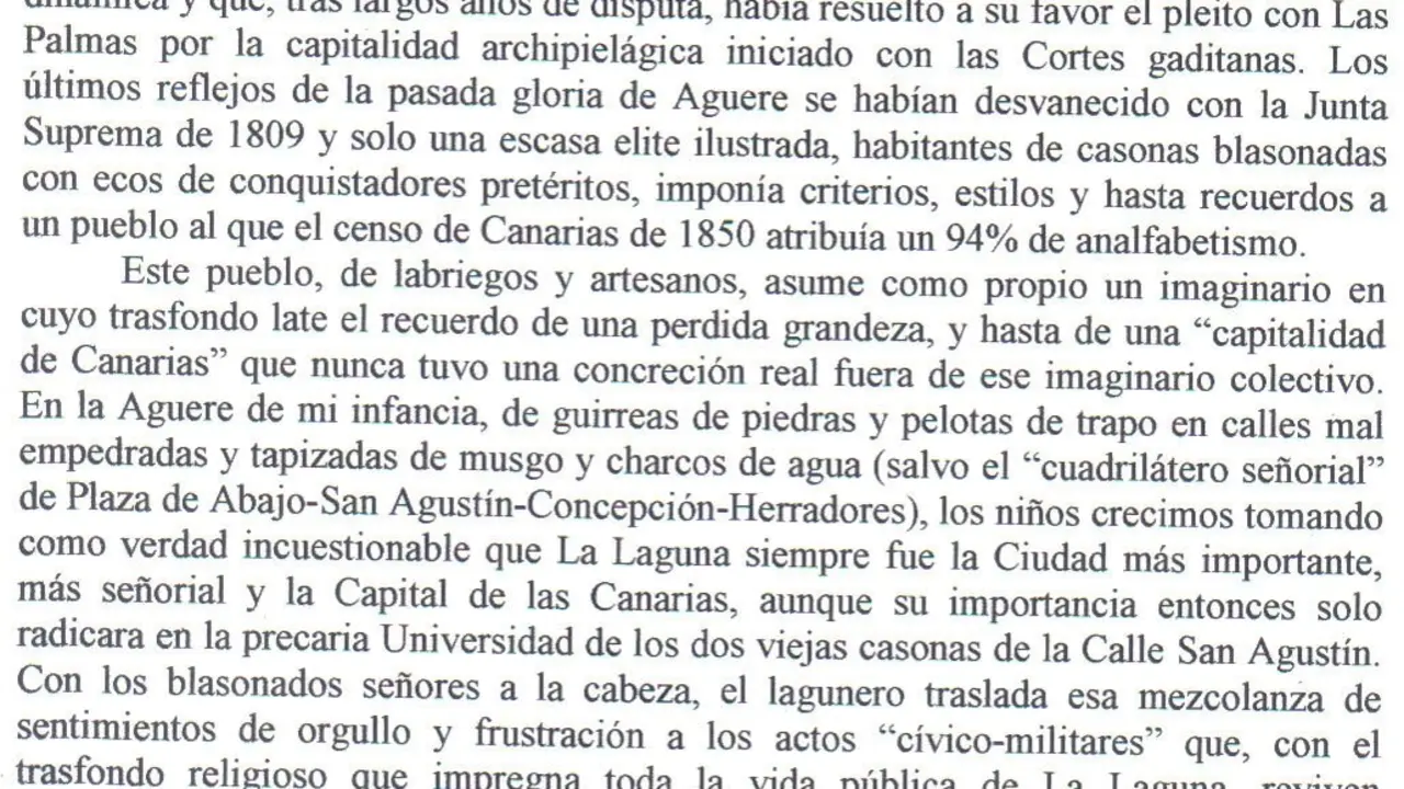 El Pend&oacute;n de Aguere El D&iacute;a 1 oct. 2002