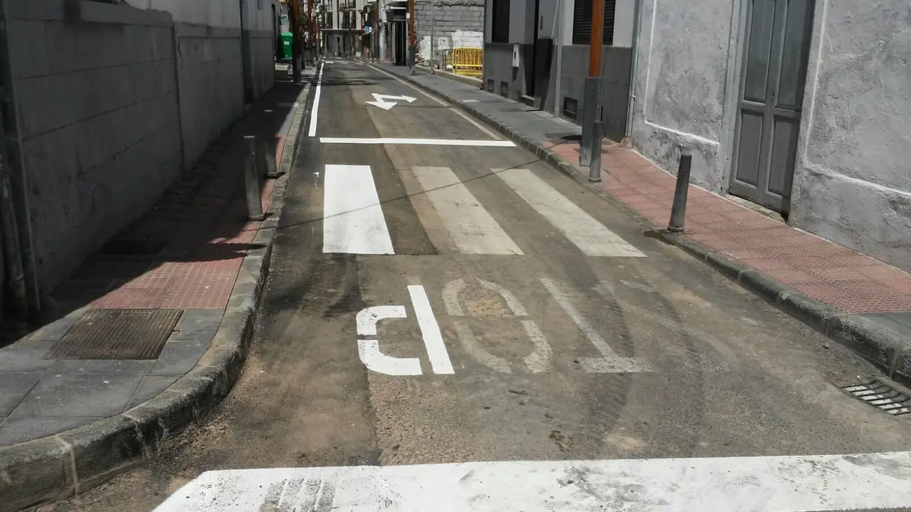 Calle Franco, ¡a medias!