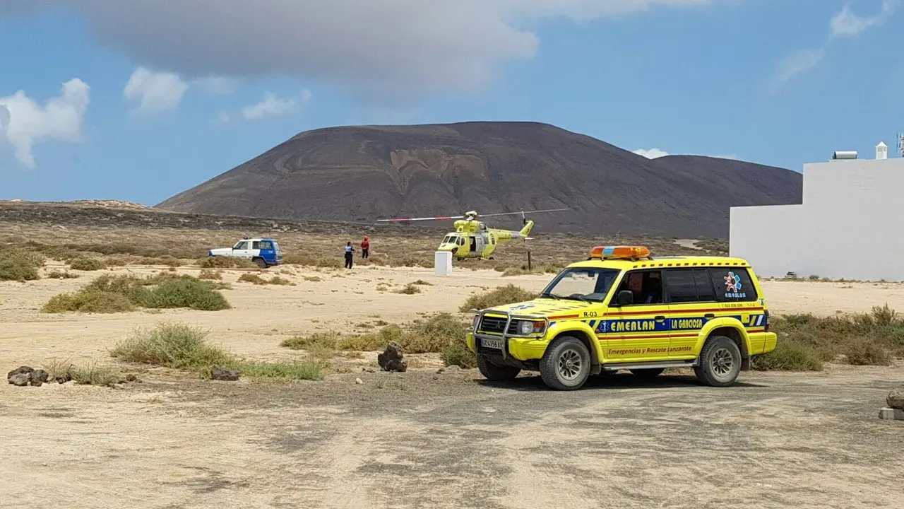 Emerlan en La Graciosa