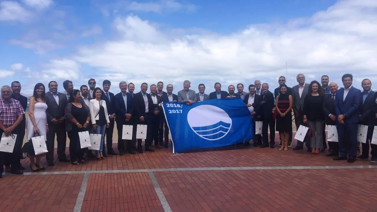 Bandera azul 2016-2017