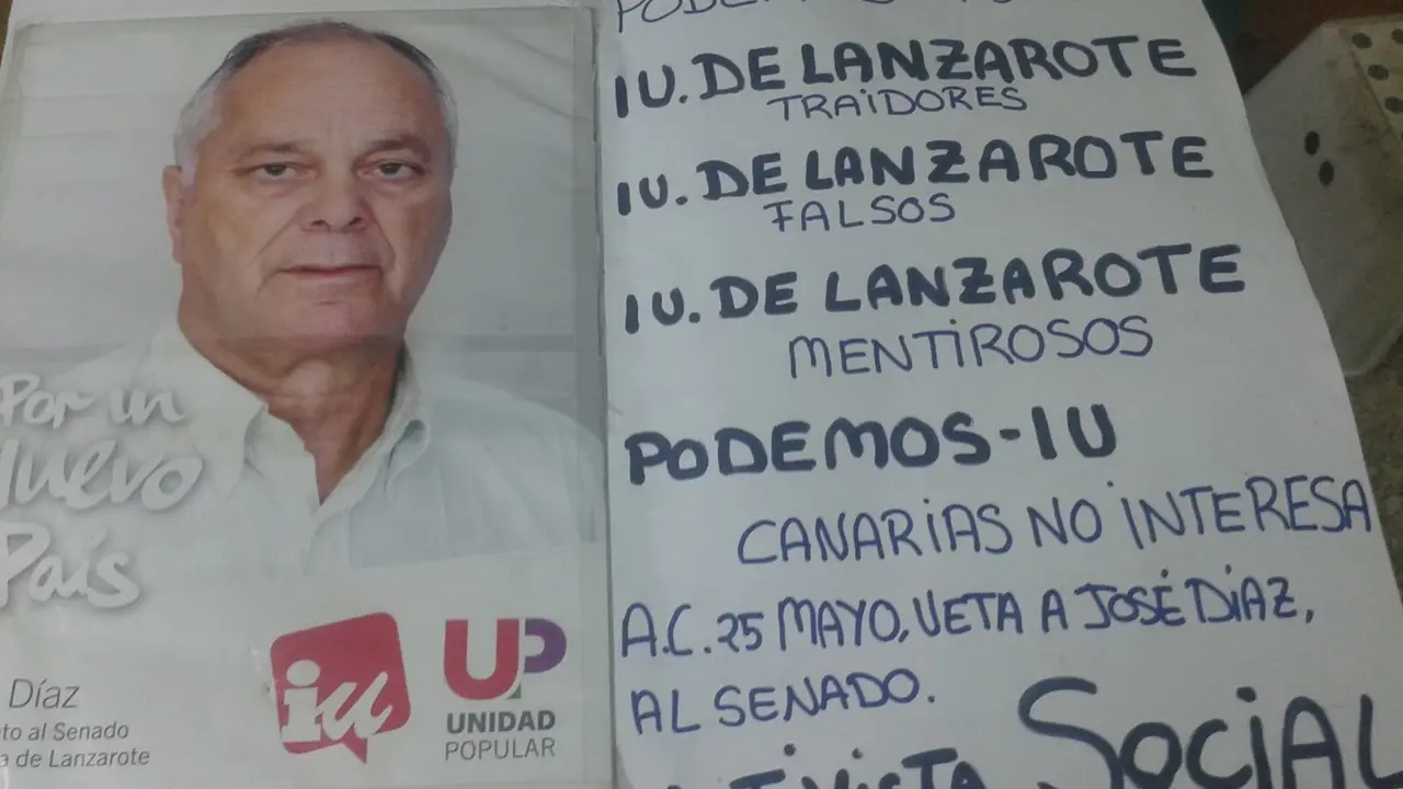 Protesta de José Díaz