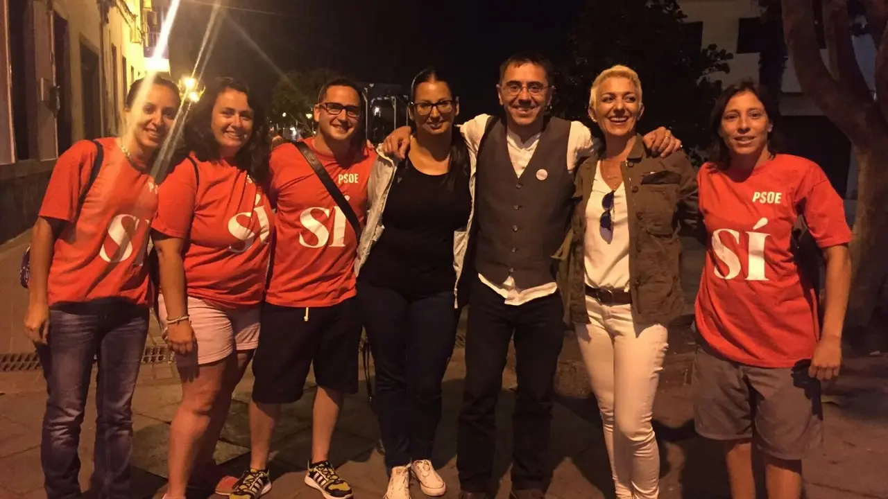Monedero con cargos del PSOE