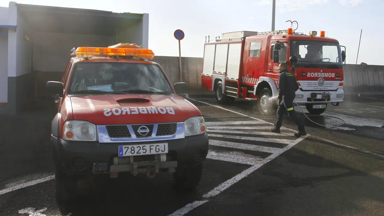 Ret&eacute;n de Bomberos en el Sur